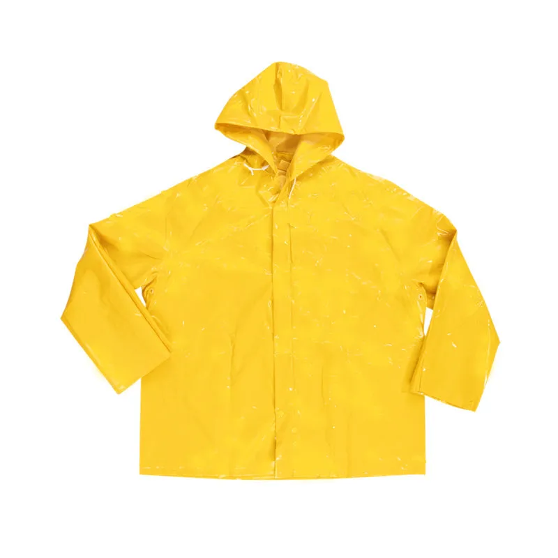 PIONEER SAFETY Rain Suit Hydro Premium Heavy Duty Pvc Yellow