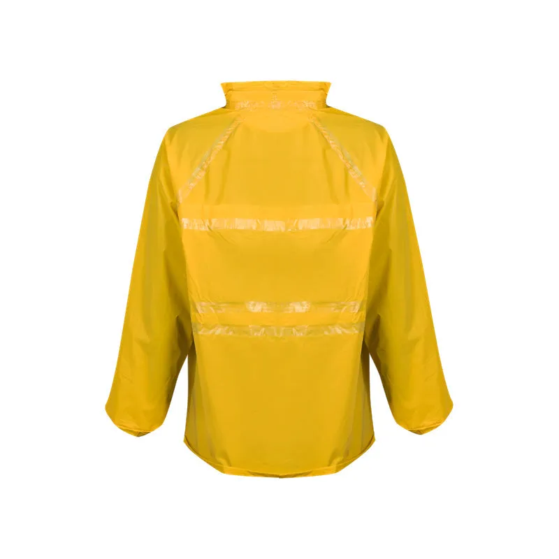 PIONEER SAFETY Rain Suit Hydro Premium Heavy Duty Pvc Yellow