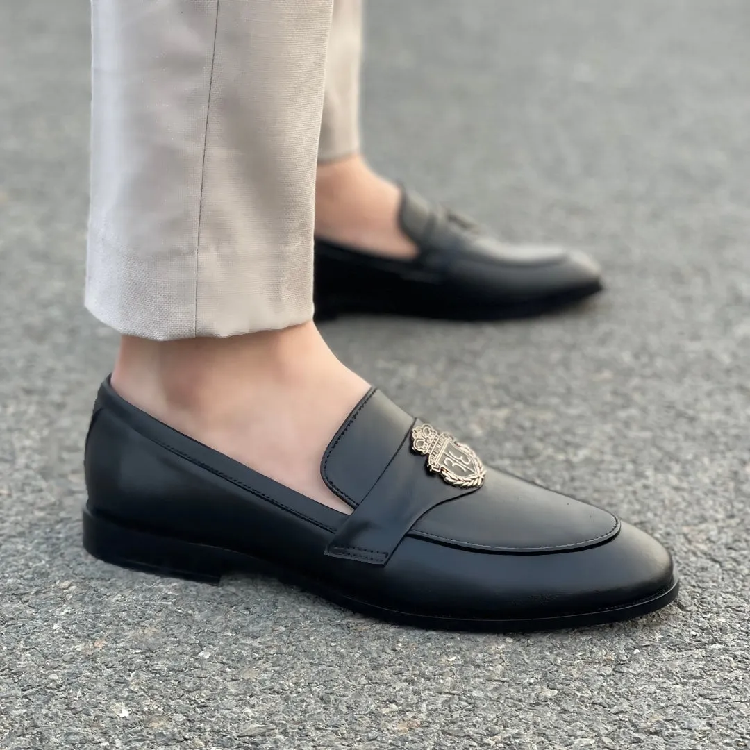 Pure Leather Handmade Black SS-2399