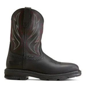 Sierra 10 Inch Shock Shield Wide Steel Toe Work Boots