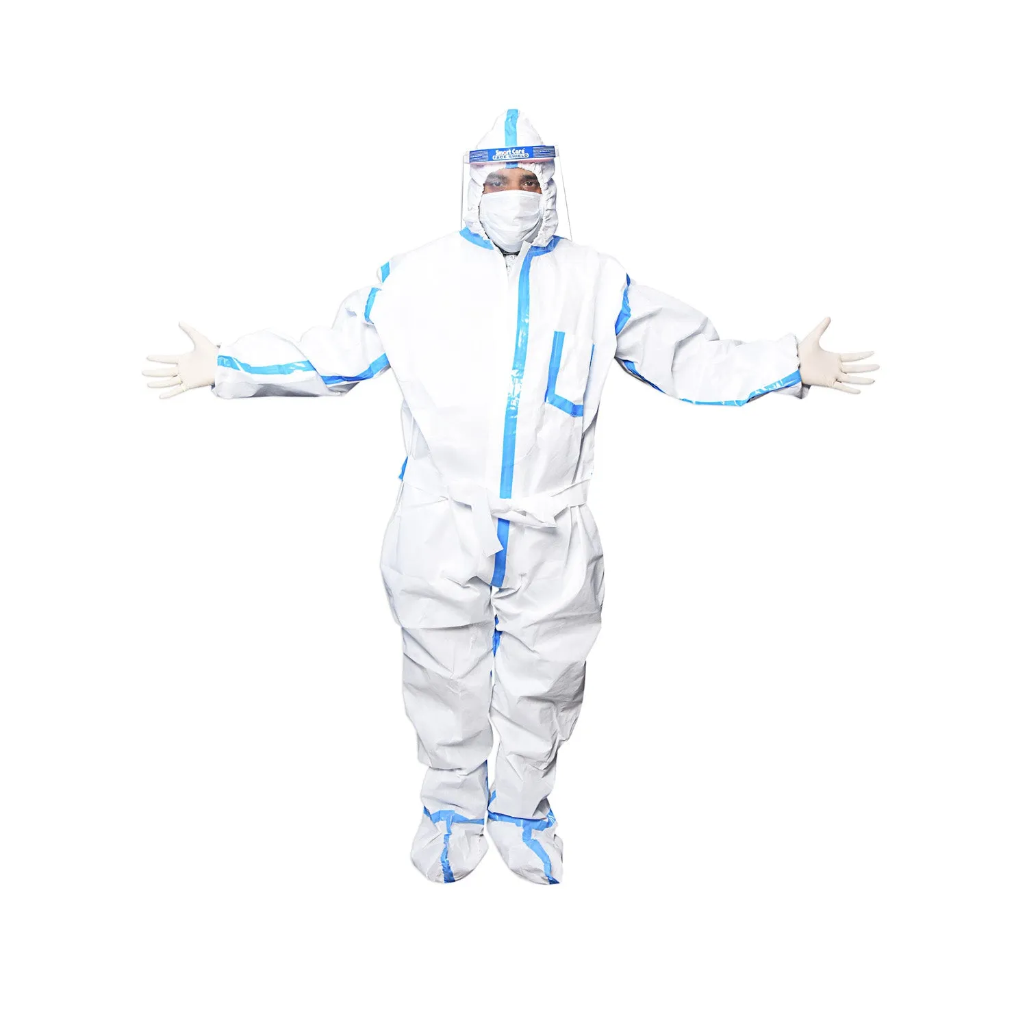 SMART CARE PPE KIT WITH TAPE 90GSM