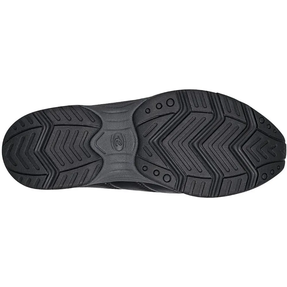 Tisha Black Nylon Easy Spirit Clogs