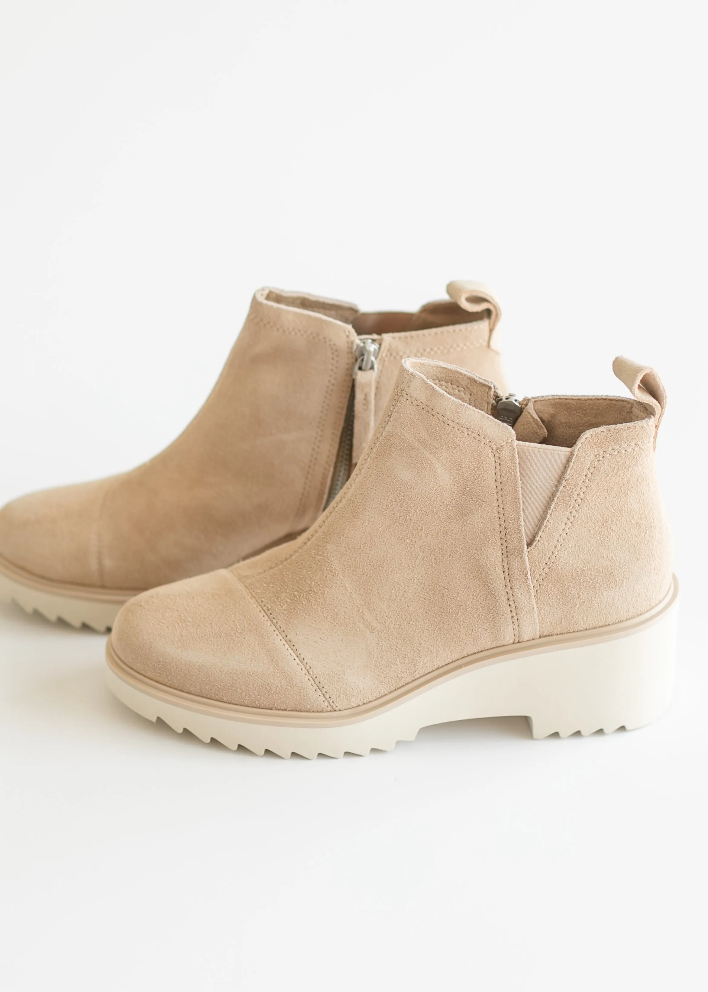 TOMS® Maude Suede Wedge Boot - FINAL SALE