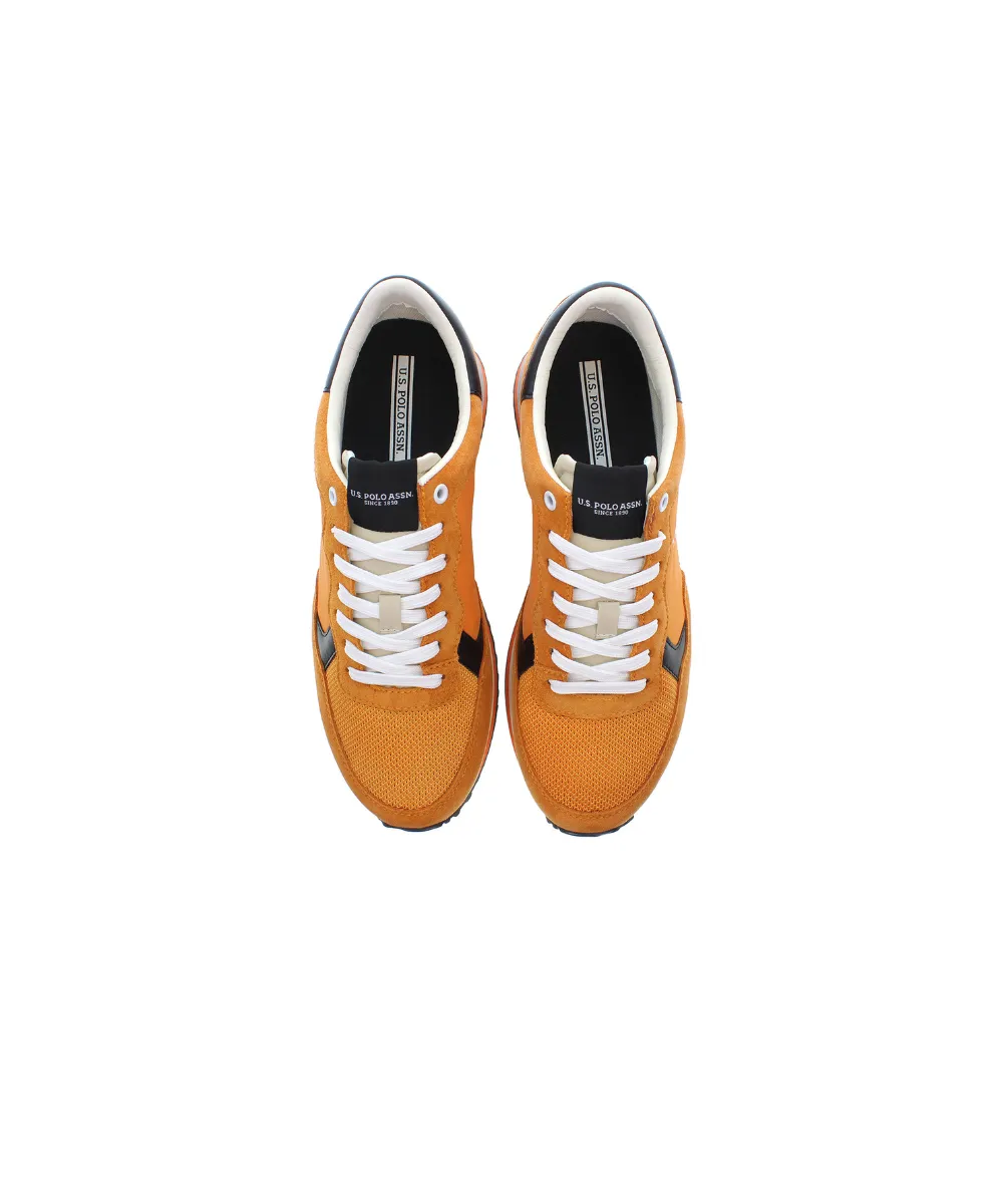 US POLO MENS RUNNING SNEAKER WITH BRANDED OUTSOLE