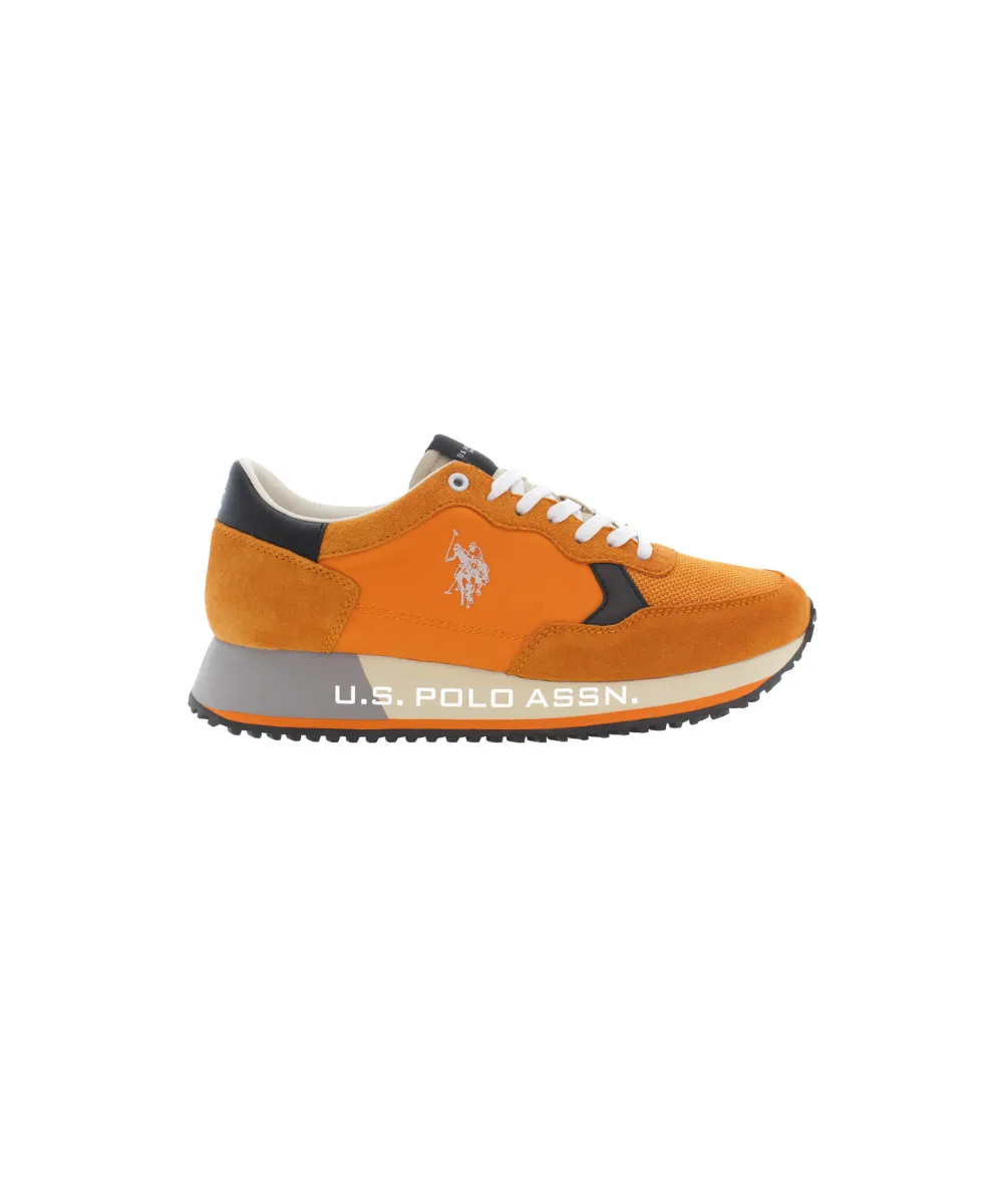 US POLO MENS RUNNING SNEAKER WITH BRANDED OUTSOLE