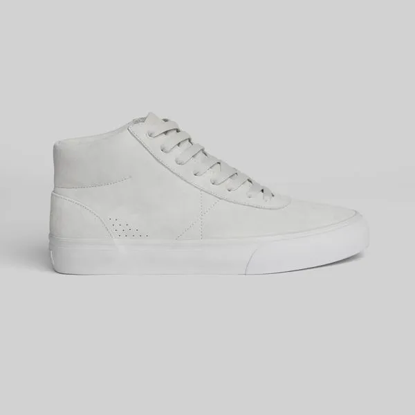 WAR SAW LTD Chapter Mid Pig Suede White - White