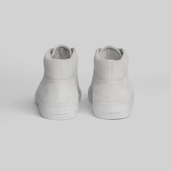 WAR SAW LTD Chapter Mid Pig Suede White - White